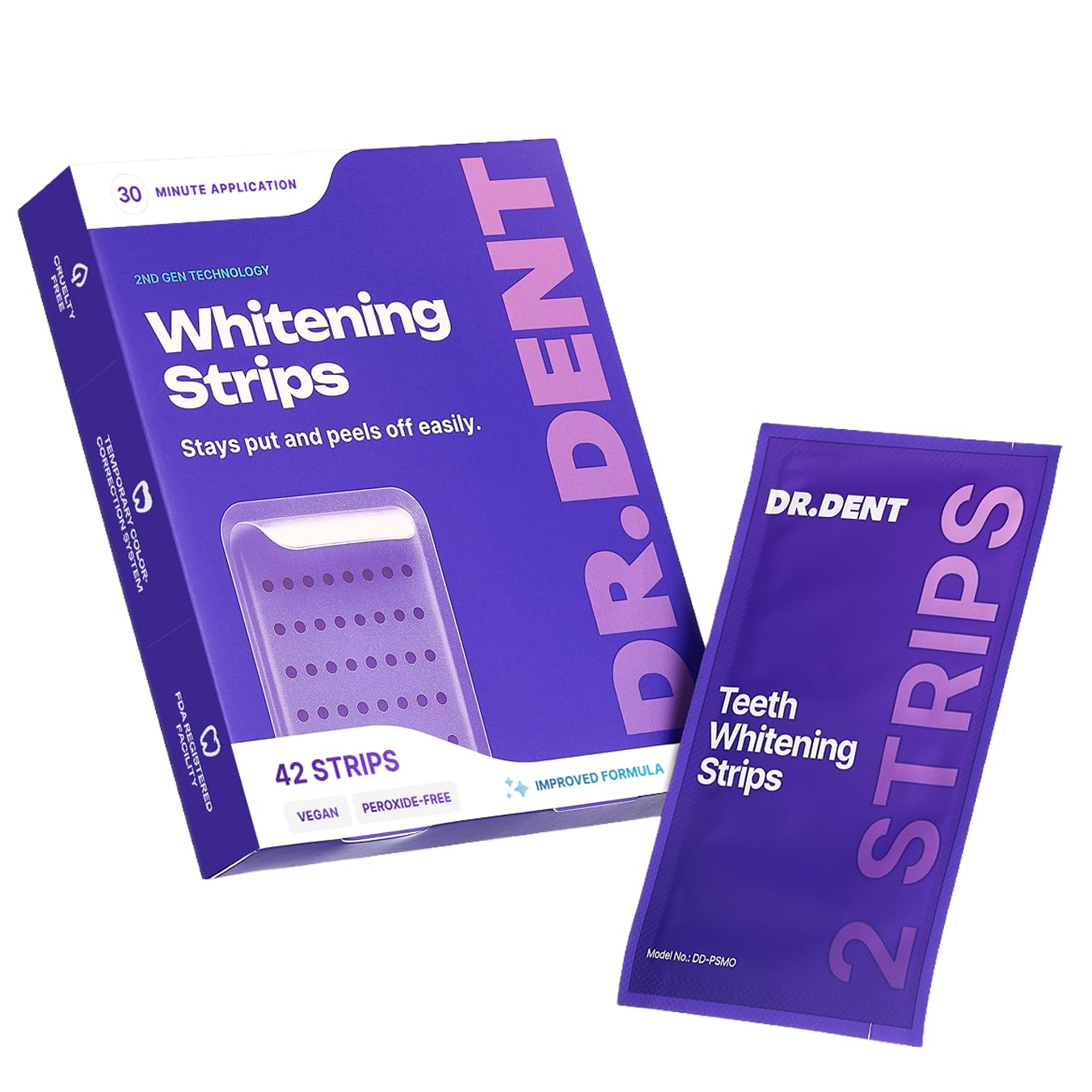 drdent-teeth-whitening-strips-lila-zahnstreifen-42-st-ck-pap image 1