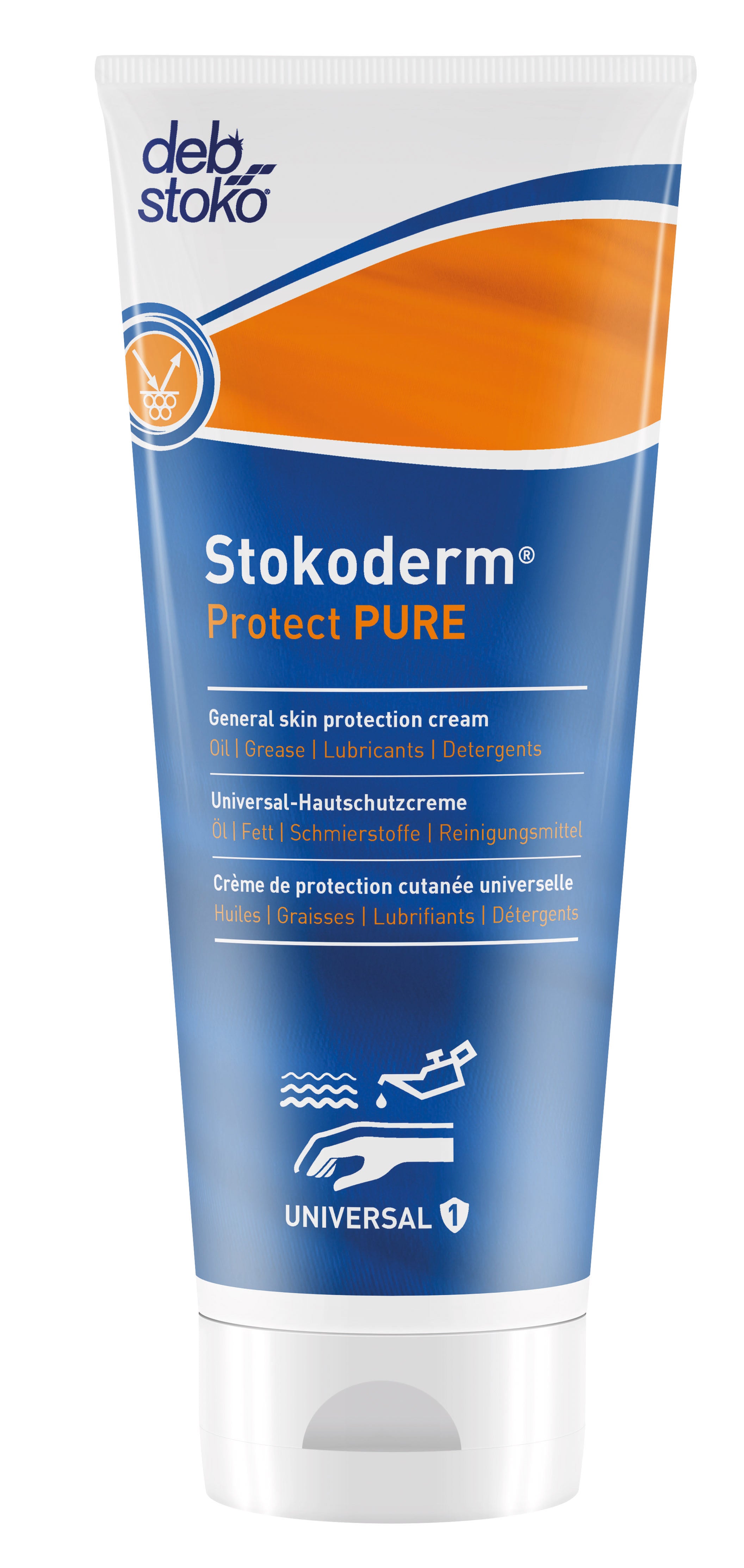 deb-stoko-stokoderm-protect-pure-hautschutzcreme-100-ml image 1