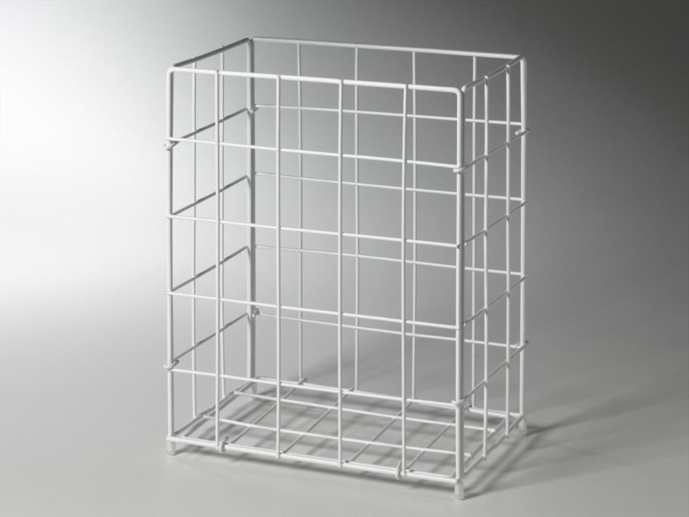 fripa-sammelkorb-klein-draht-abfallkorb-wei-metall image 1