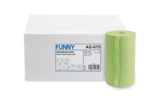 k-k-papierhygiene-handtuchrolle-ag-075-gr-n-2-lagig-12-rollen image 1