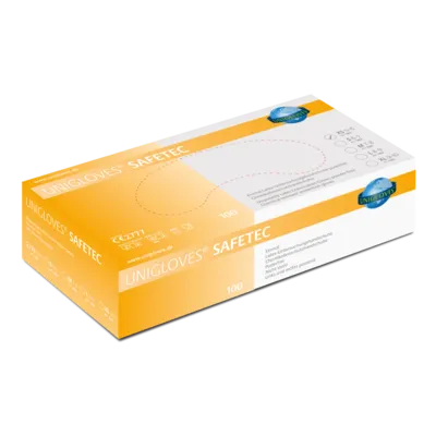 unigloves-safetec-latexhandschuhe-wei-100-st-ck-puderfrei image 1
