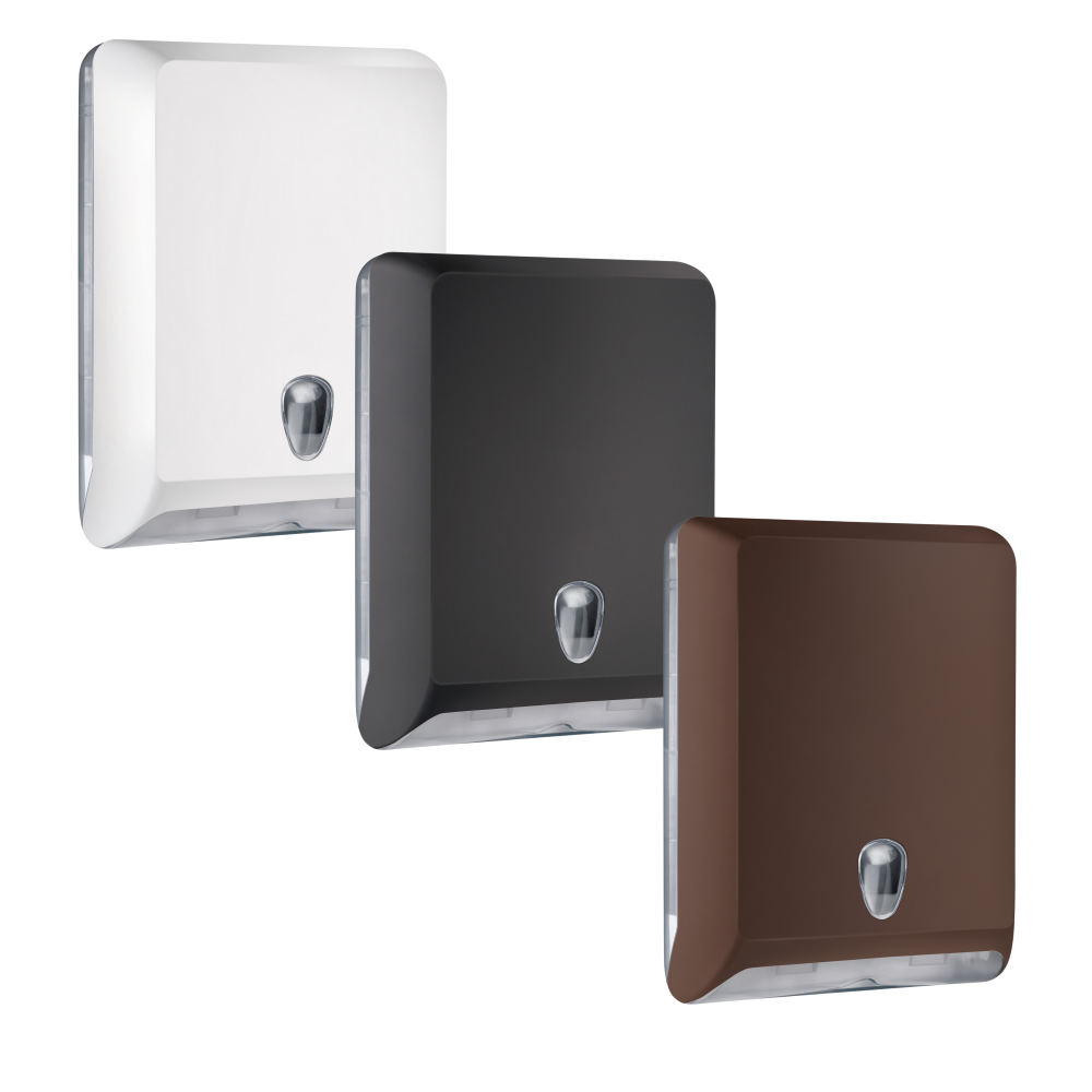 zetmatic-colored-edition-falthandtuchspender-braun-kunststoff image 1