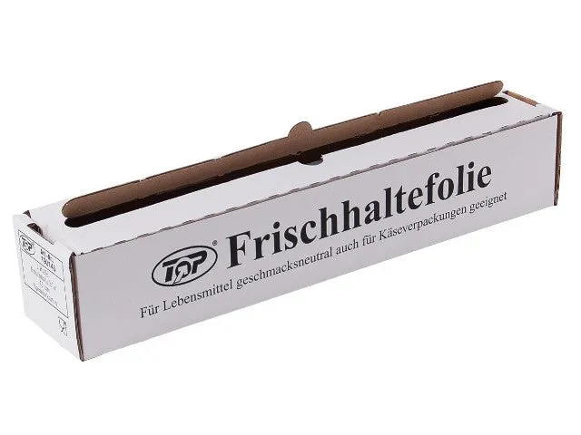 top-frischhaltefolie-45cm-x-300m-rolle-transparent-pe image 1