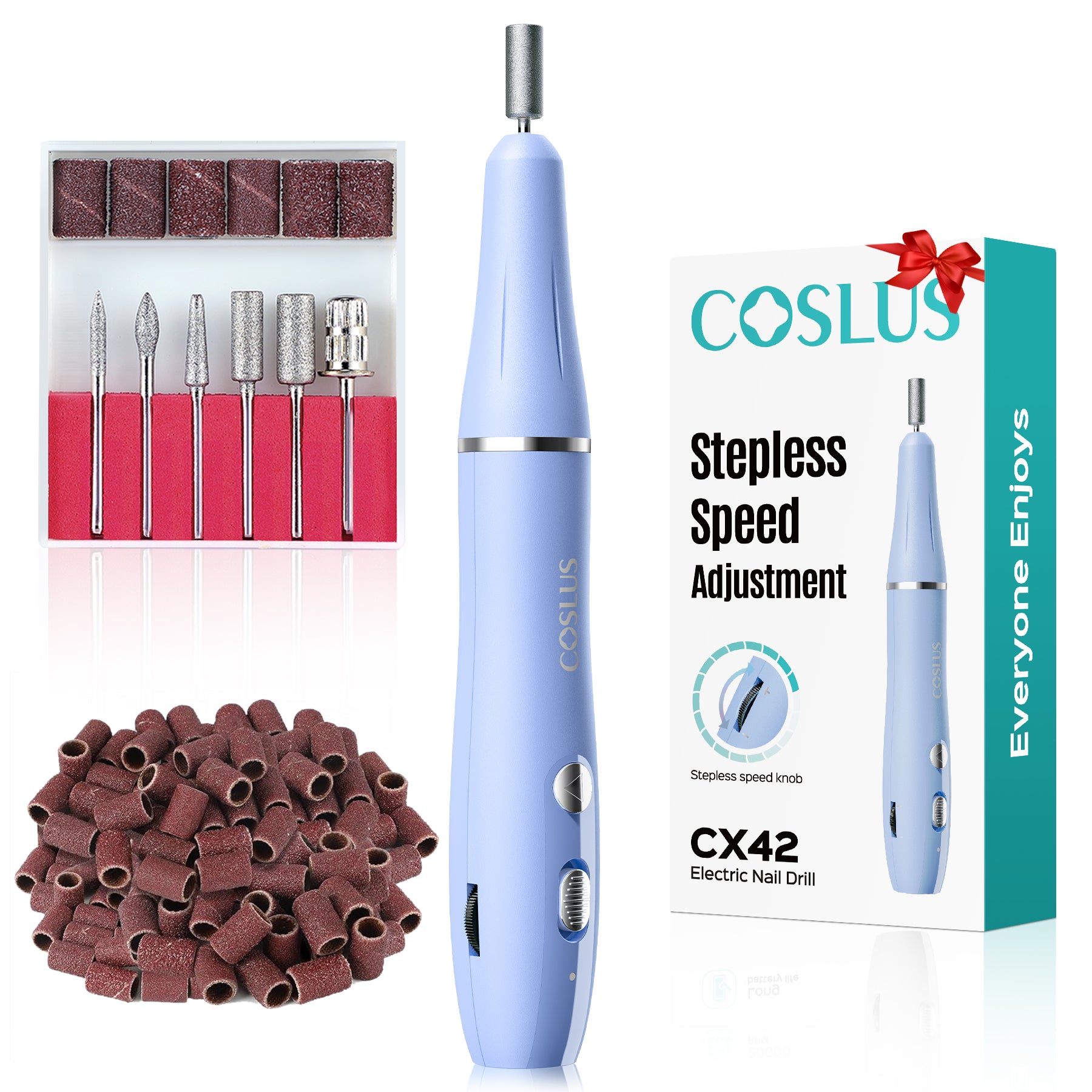 coslus-cx42-nagelfr-ser-elektrisch-kabellos-manik-re-pedik-re image 2