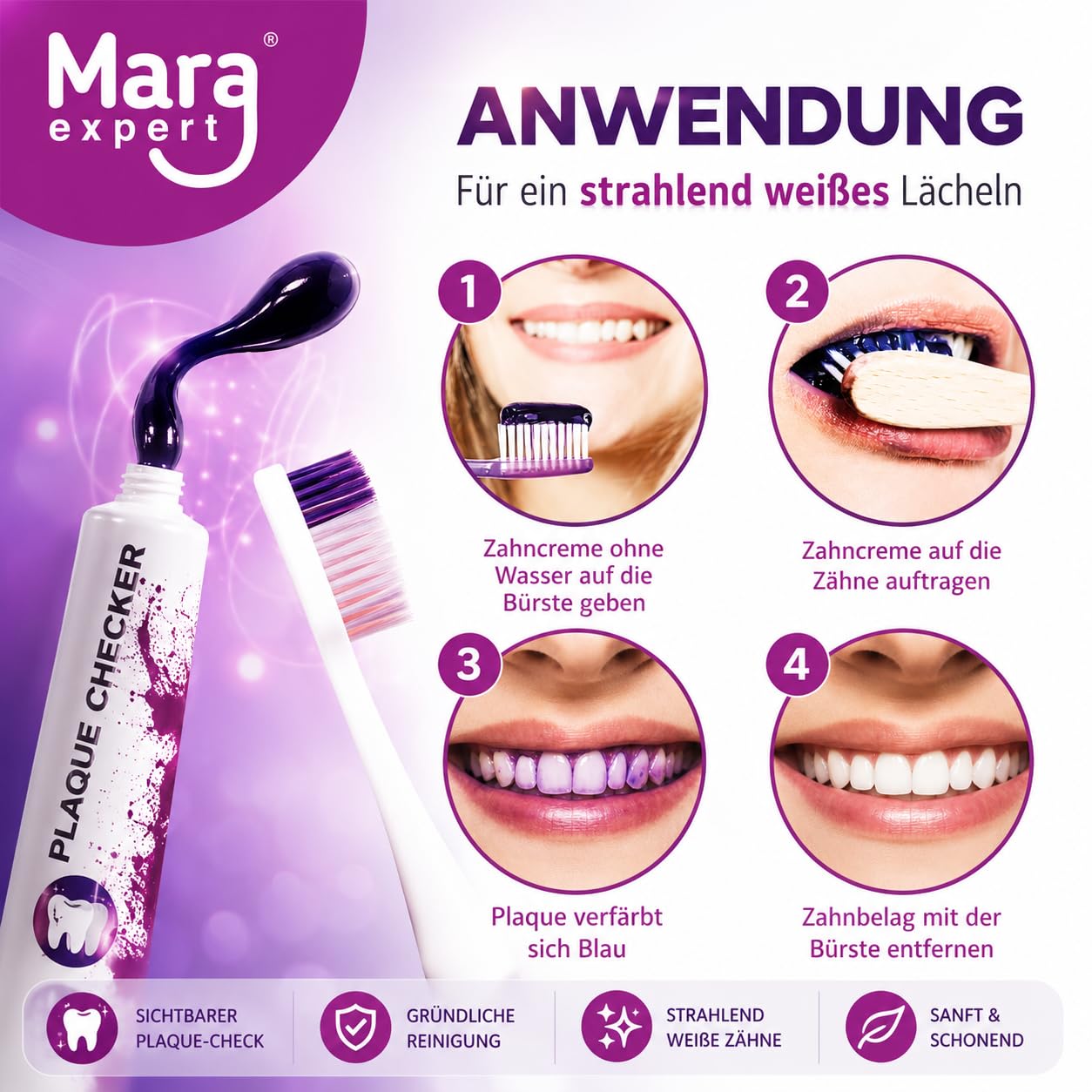 mara-expert-plaque-checker-zahncreme-lila-fluorid-whitening image 6