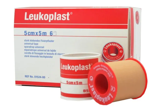leukoplast-fixierpflaster-2-5cmx9-2m-hautfarben-stark image 1