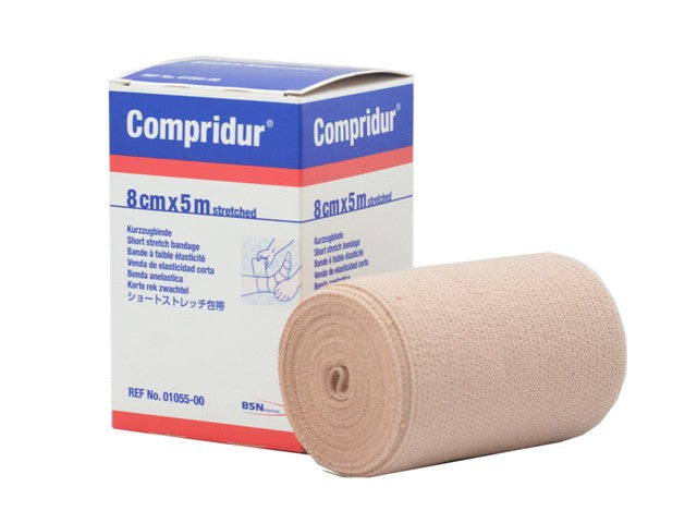 compridur-kurzzugbinde-8cm-x-5m-dauerelastisch-latexfrei image 1