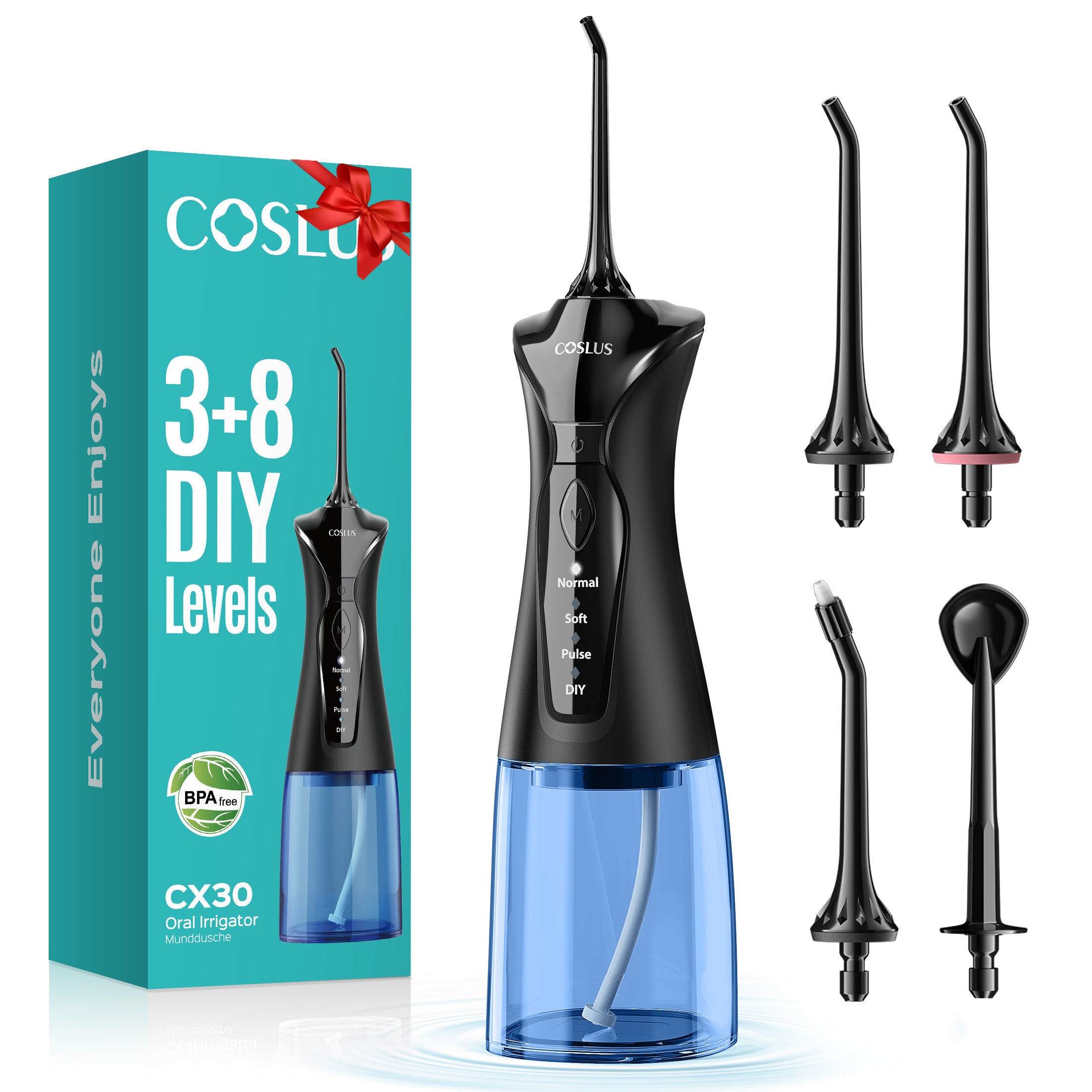 coslus-cx30-munddusche-schwarz-oral-irrigator image 2