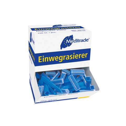 einwegrasierer-kunststoff-blau-100-st-ck-einschneidig-unsteril image 1