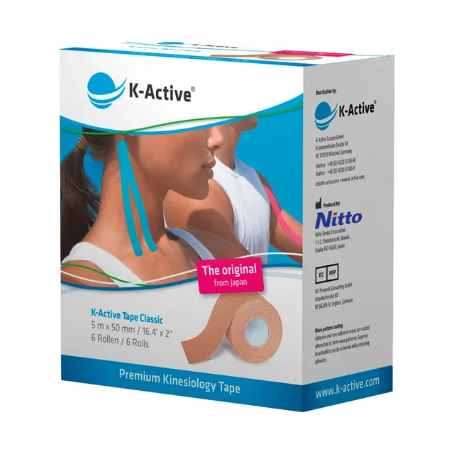 k-active-tape-classic-kinesiotape-5-m-box-6-rollen-bunt image 1