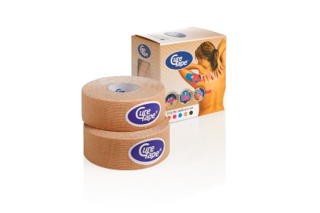 curetape-kinesiologie-tape-haut-2-5cm-x-5m-2-rollen image 1