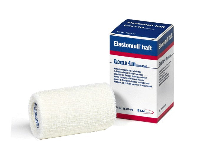 elastomull-haft-fixierbinde-8-cm-x-4-m-rolle-selbsthaftend image 1
