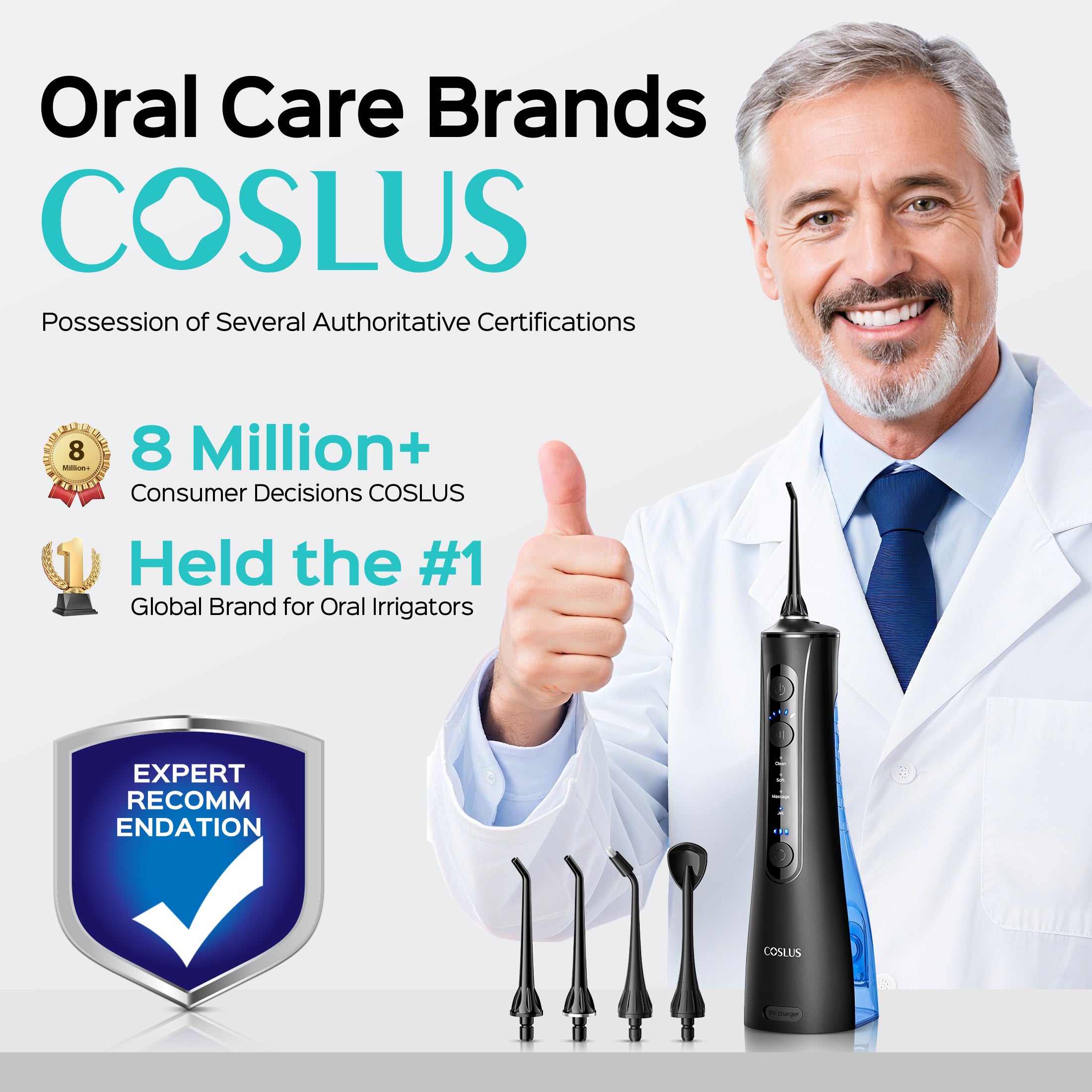 coslus-cx50-munddusche-kabellos-schwarz-akku image 6