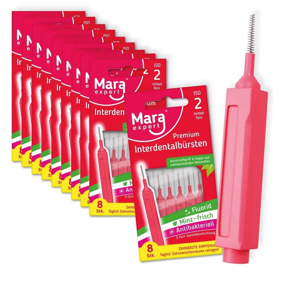 mara-expert-interdentalb-rste-iso-2-rosa-80-zahnzwischenraumb-rsten-mint image 1