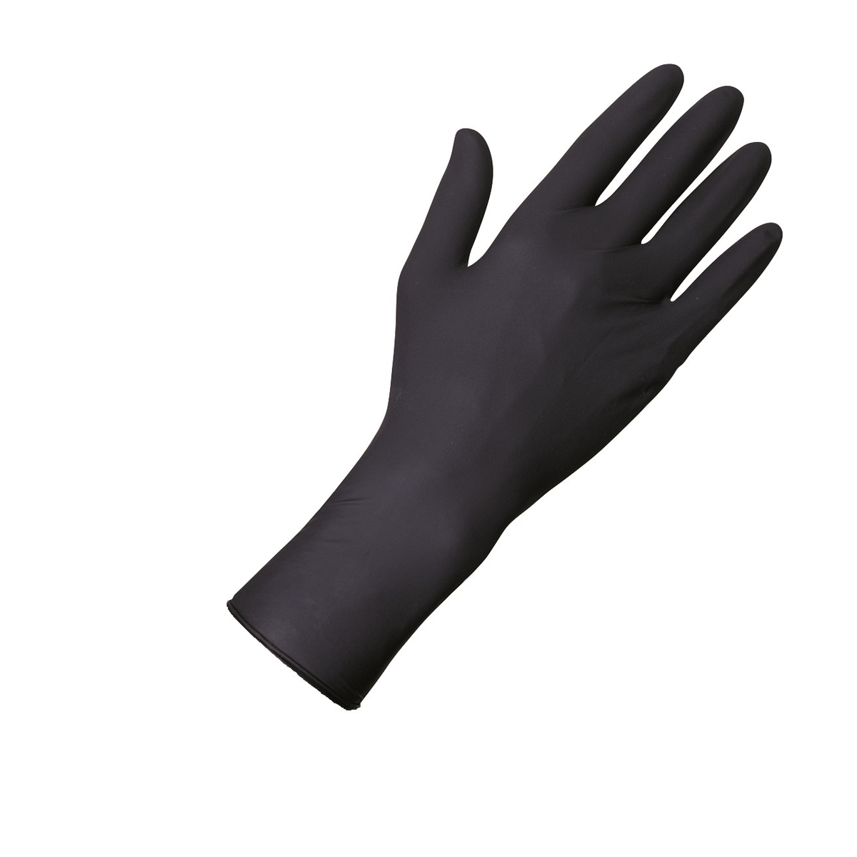 unigloves-select-black-latexhandschuhe-gr-m-100-st-ck-schwarz image 1