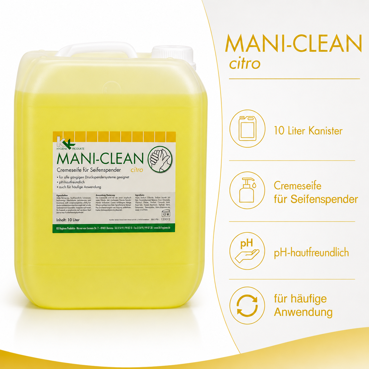 kk-mani-clean-citro-handwaschseife-10-liter-kanister-zitrone image 4