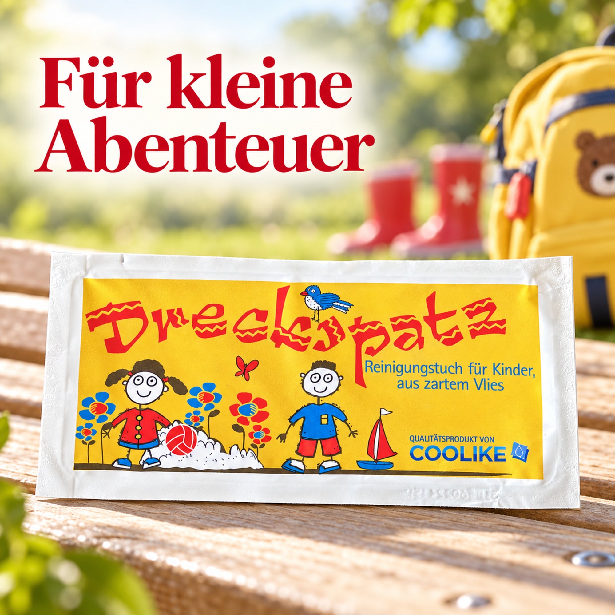 dreckspatz-erfrischungstuch-vlies-kirsche-einzelsachet image 2