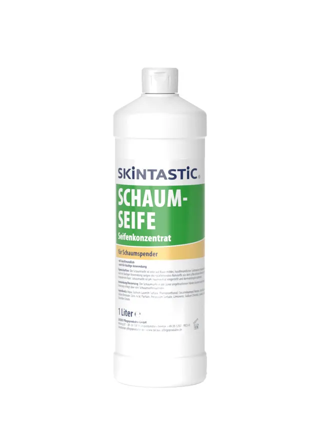 skintastic-schaumseife-1-liter-mit-zitrusduft-ph-hautneutral image 1