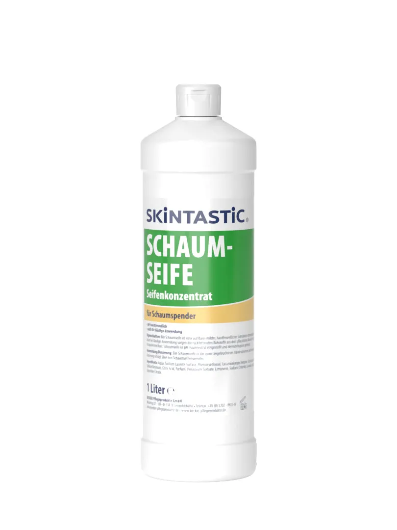 skintastic-schaumseife-1-liter-mit-zitrusduft-ph-hautneutral image 1