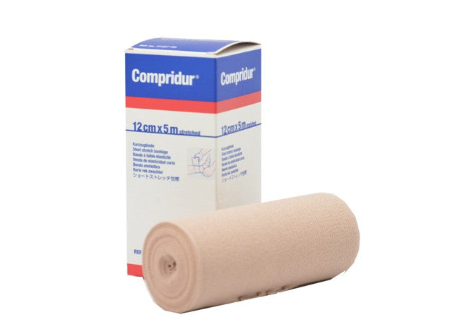 compridur-kurzzugbinde-12-cm-x-5-m-kompressionsbinde-dauerelastisch image 1