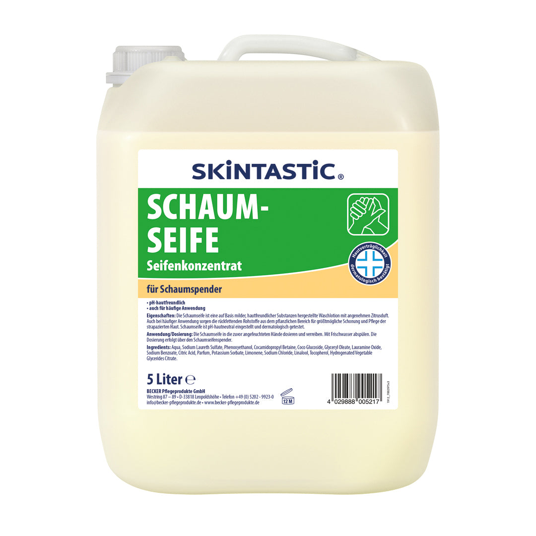 skintastic-schaumseife-5-liter-seife-zitrus-ph-hautneutral image 1