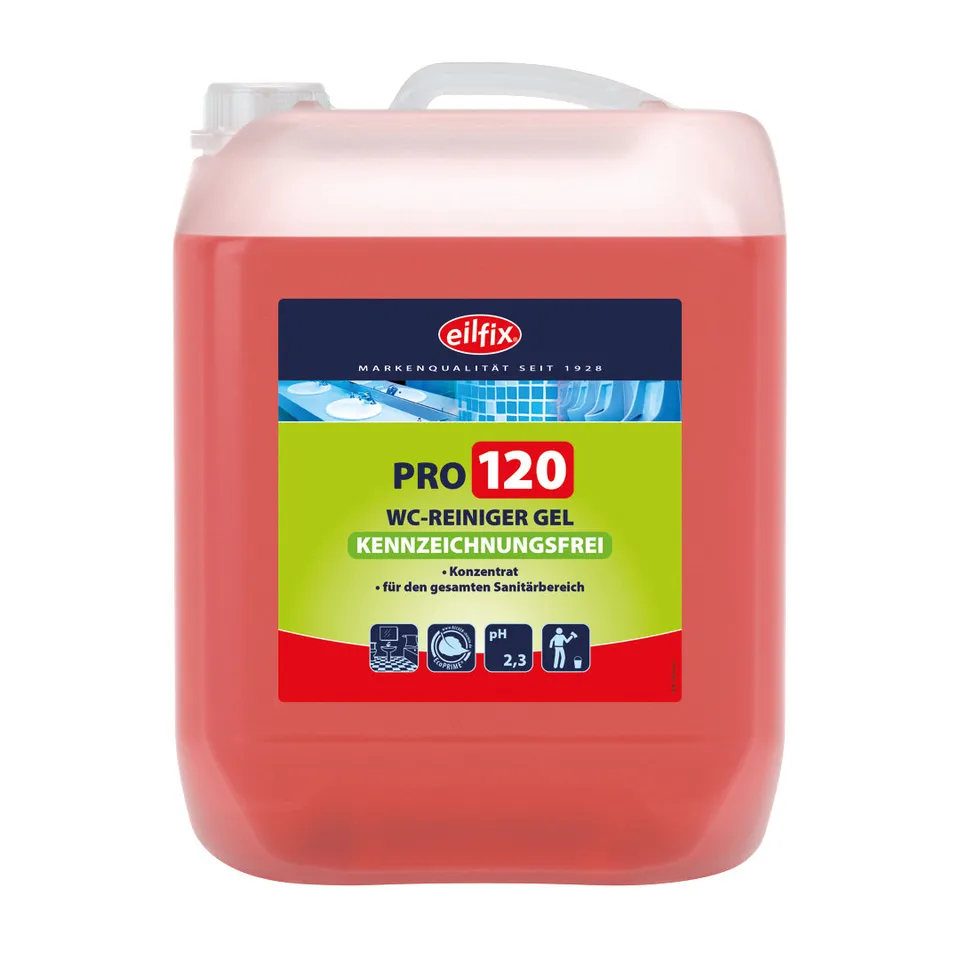 eilfix-pro-120-wc-reiniger-gel-10-liter-kanister-fruchtig image 1