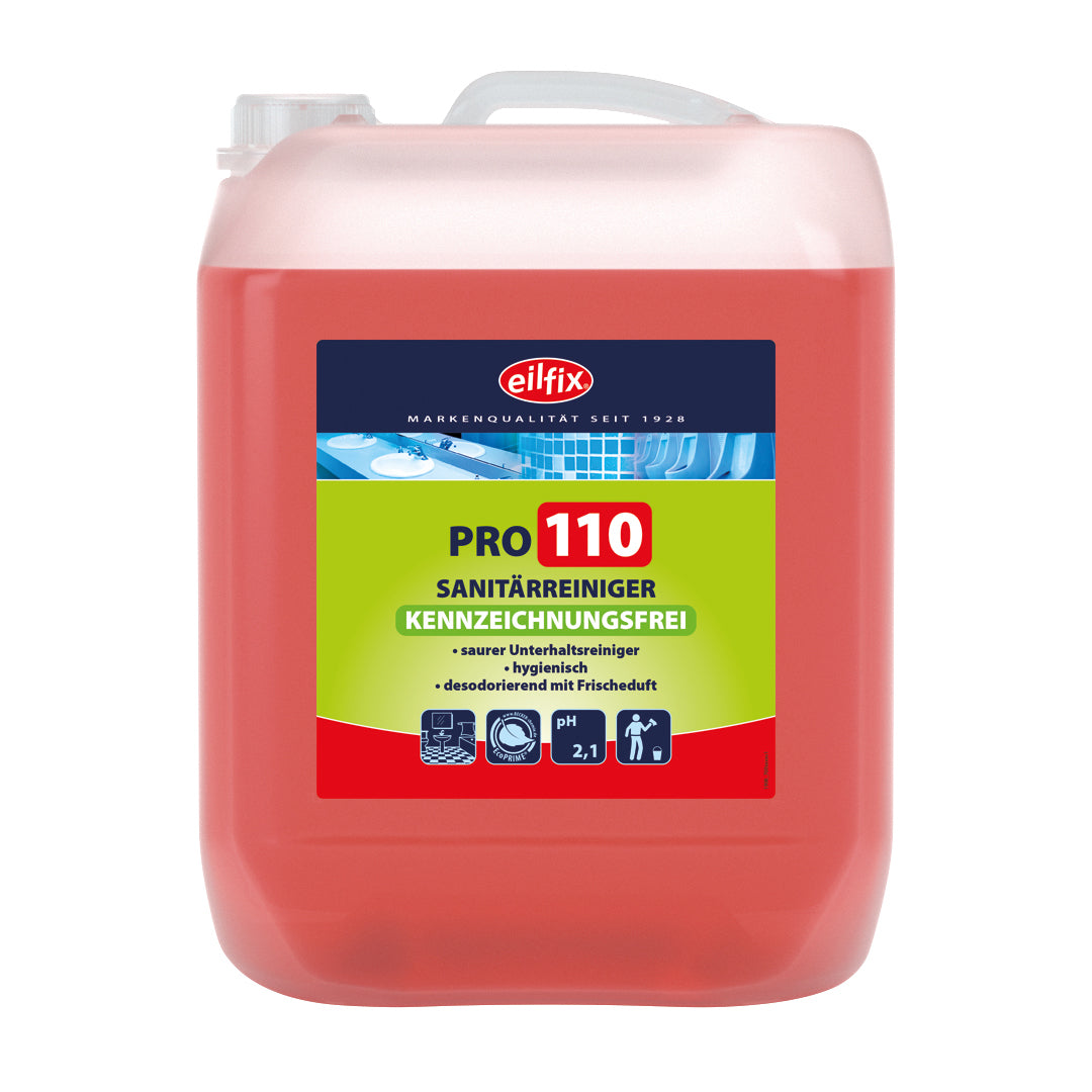 eilfix-pro-110-sanit-rreiniger-green-10-liter-kanister-sauer image 1