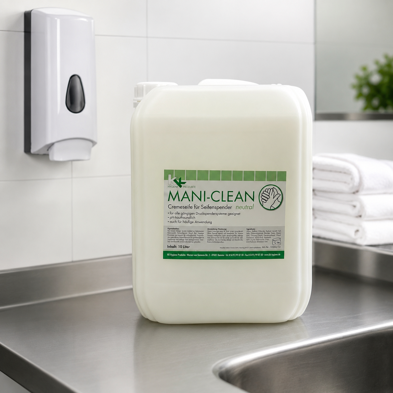 mani-clean-neutral-cremeseife-ohne-parf-m-10-liter image 2