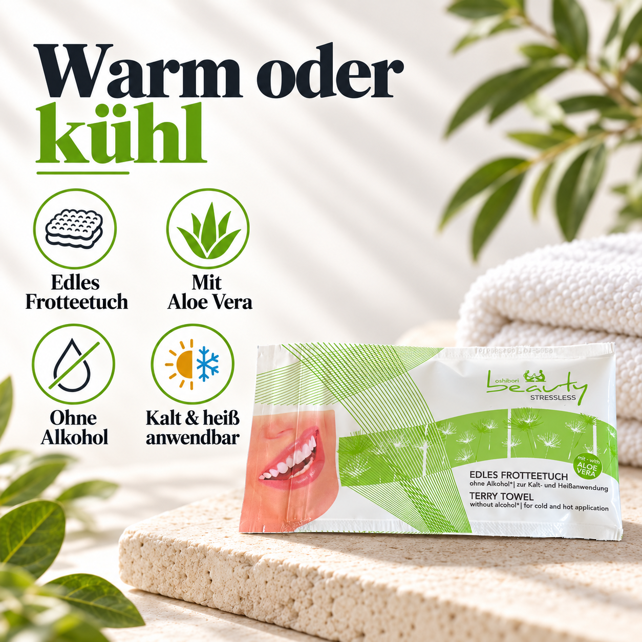 oshibori-beauty-stressless-frotteetuch-aloe-vera-22x22-cm image 3