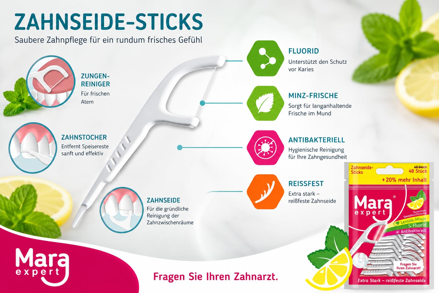 mara-expert-zahnseide-sticks-3-st-ck-lemon-mint-fluorid image 2