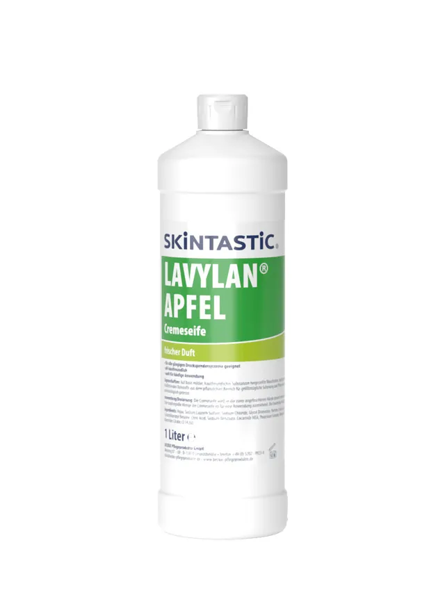 lavylan-cremeseife-apfel-1-liter-flasche-mild image 1