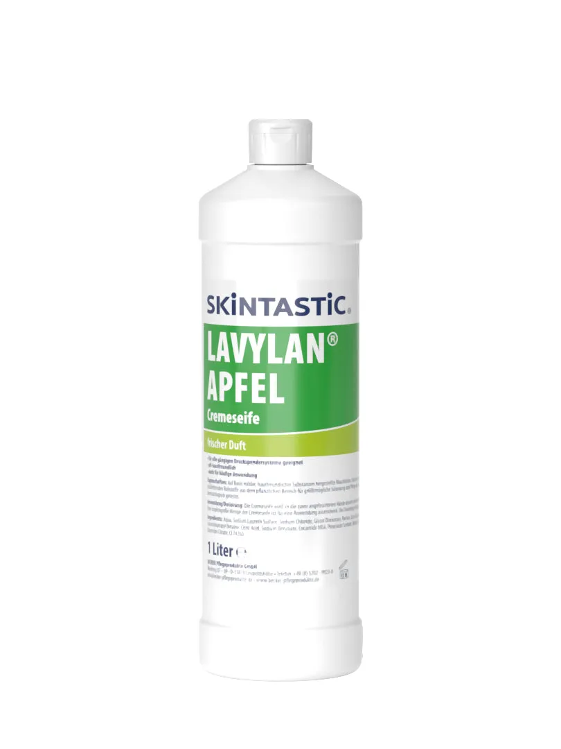 lavylan-cremeseife-apfel-1-liter-flasche-mild image 1