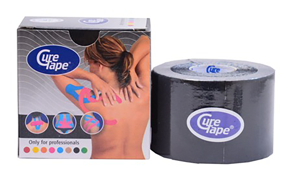 curetape-kinesiologie-tape-5-cm-x-5-m-blau-elastisch image 1