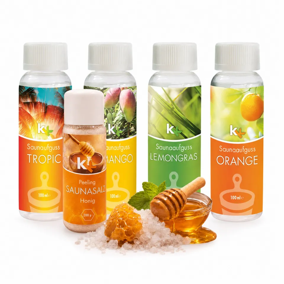 kk-saunaaufguss-set-karibik-4x100ml-salzpeeling-200g image 1