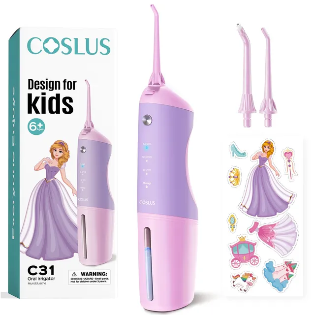coslus-cx31-kinder-munddusche-kabellos-lila image 1