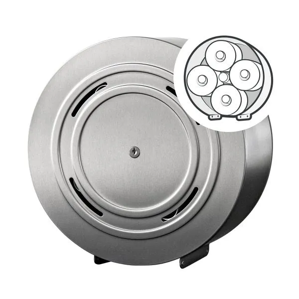 racon-x-kr-quattro-toilettenpapierspender-edelstahl image 1