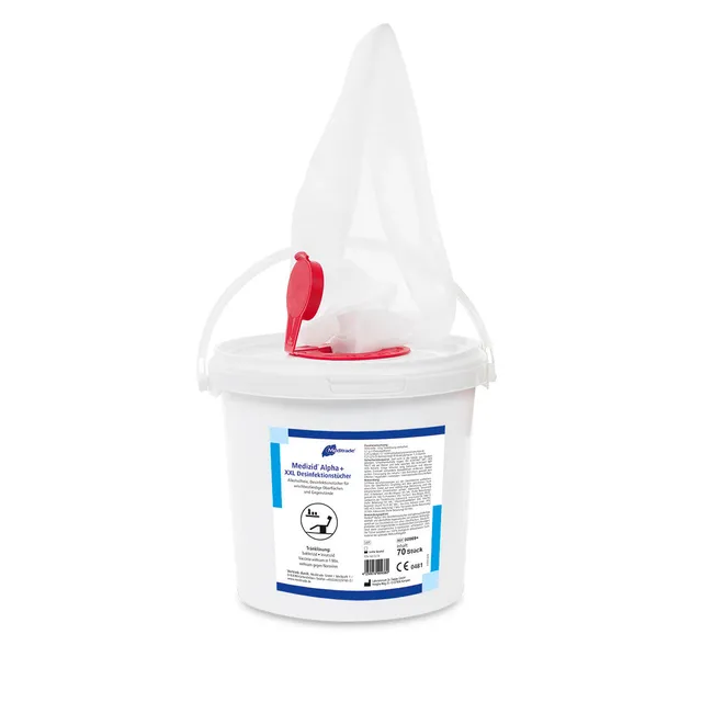 medizid-alpha-desinfektionst-cher-70-t-cher-alkoholfrei-eimer image 1