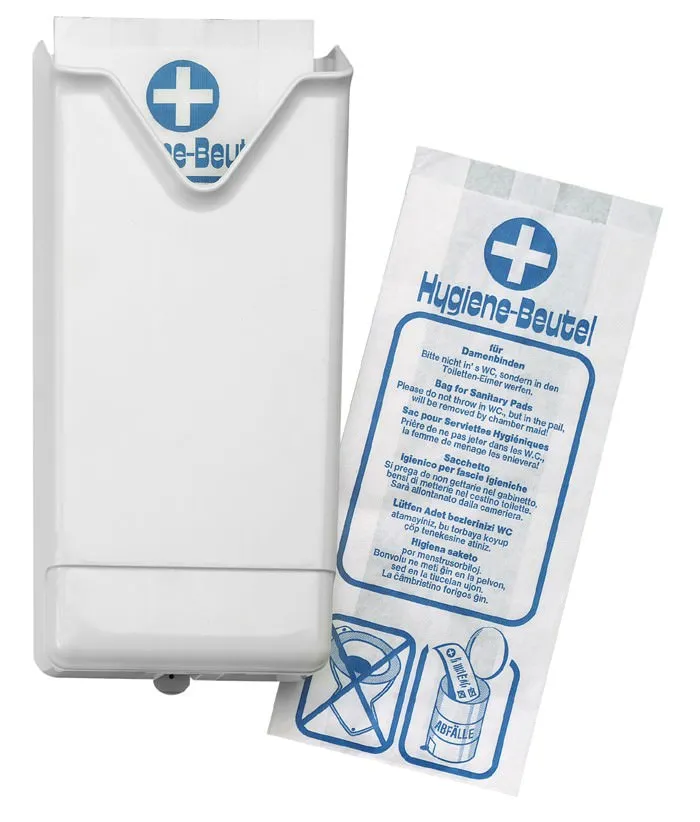 k-k-papierhygiene-spender-f-r-papier-hygienebeutel-wei-kunststoff image 1
