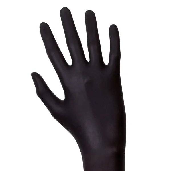 unigloves-black-latex-handschuhe-schwarz-100-st-ck image 1