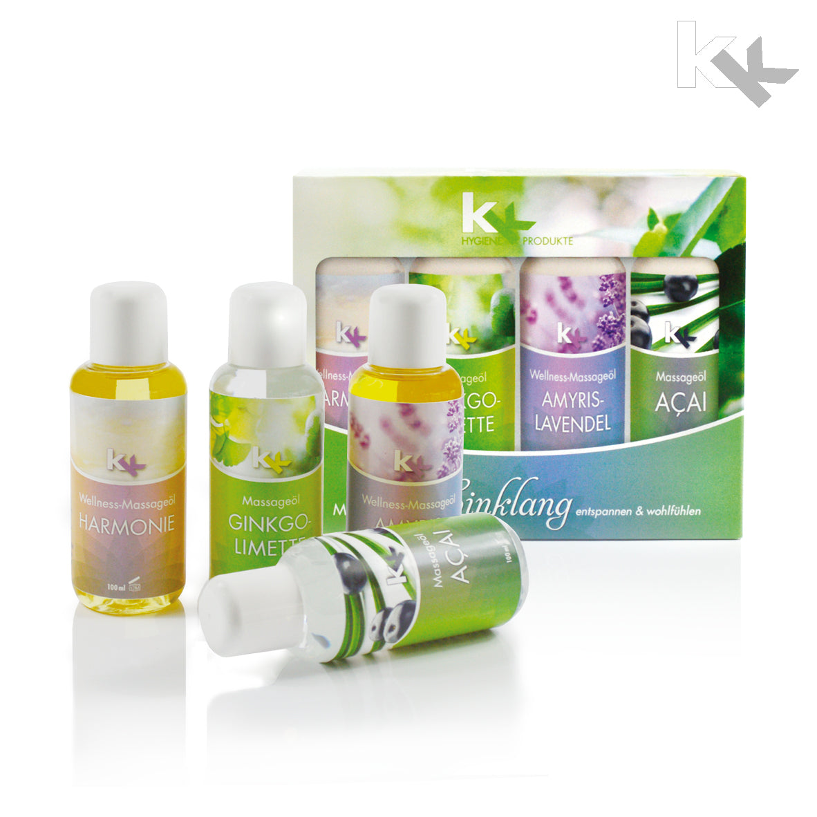 kk-massage-l-set-einklang-4x100-ml-geschenk-set-wellness image 1