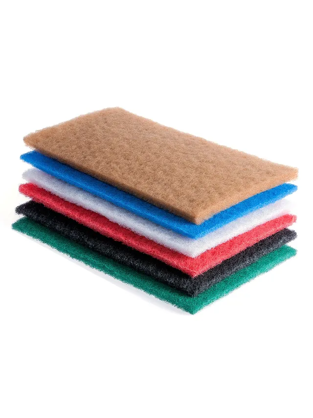 floorstar-normal-handpads-reinigungspads-23x15-cm-gr-n-10-st image 1