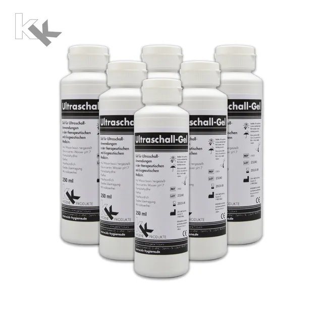 kk-kontaktgel-sonogel-ultraschallgel-6x250ml-flasche image 1