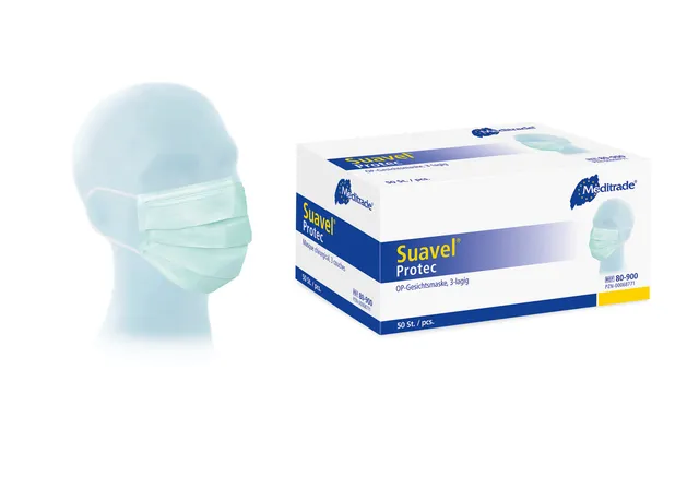 suavel-protec-op-mundschutz-gr-n-50-st-ck-typ-2-3-lagig image 1