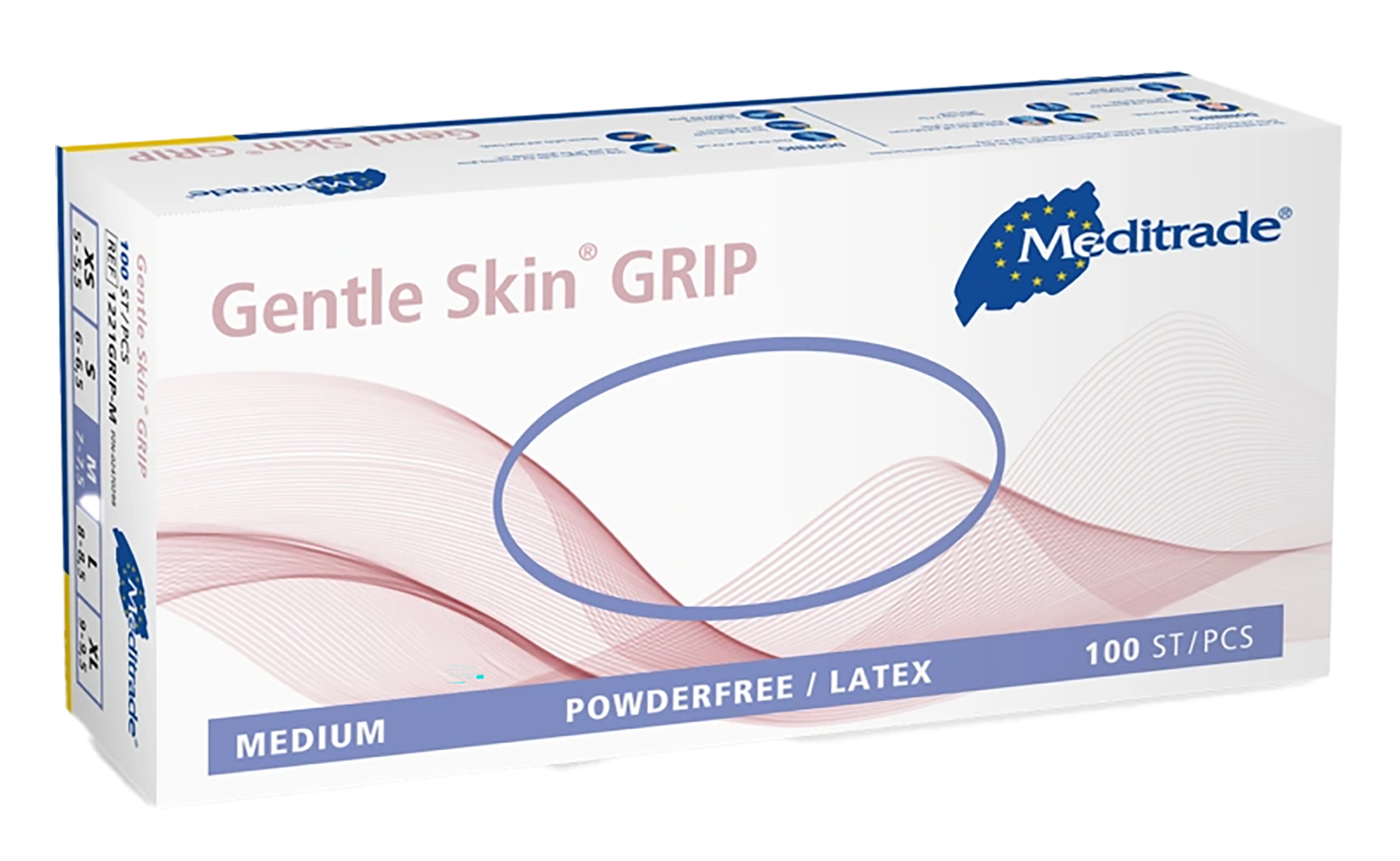 meditrade-gentle-skin-grip-latexhandschuhe-l-100-st-ck image 1