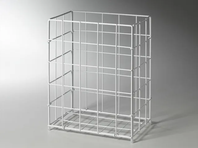 fripa-sammelkorb-klein-draht-abfallkorb-wei-metall image 1