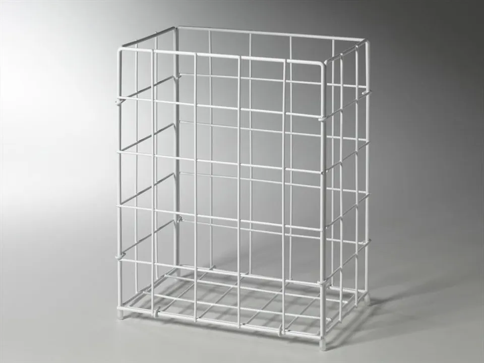 fripa-sammelkorb-klein-draht-abfallkorb-wei-metall image 1