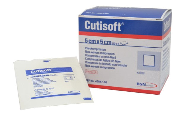 cutisoft-vlieskompresse-steril-5x5-cm-100-st-ck-wundauflage image 1