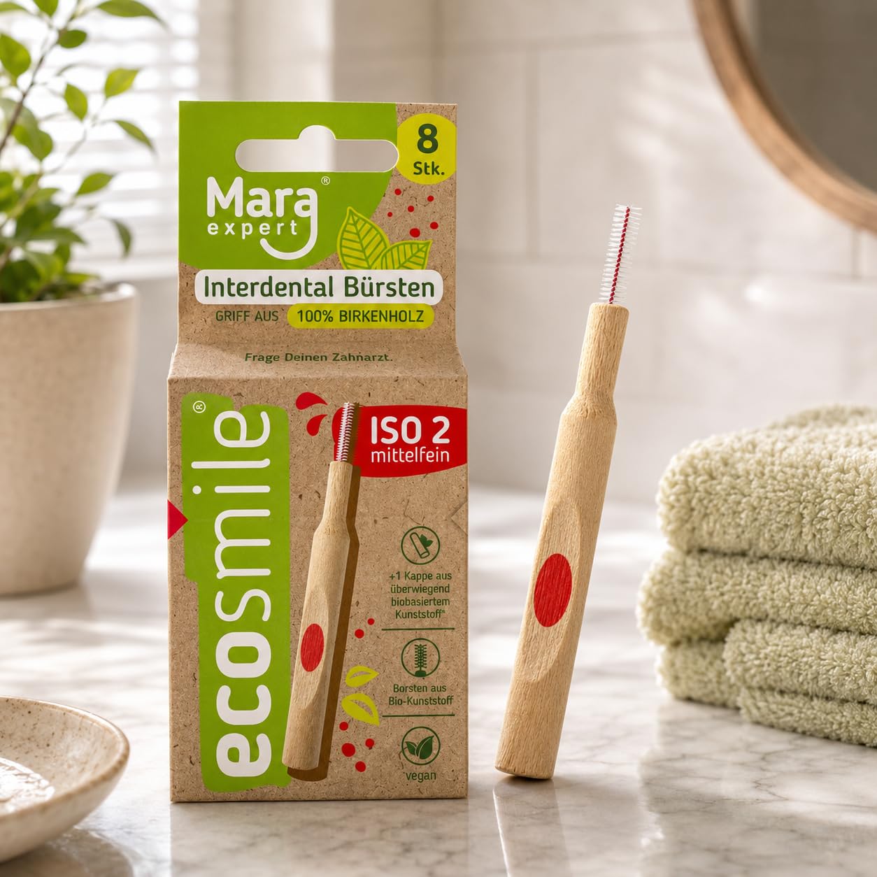 mara-expert-interdentalb-rste-iso-2-rot-0-5-mm-8-zahnzwischenraumb-rsten-holz image 1