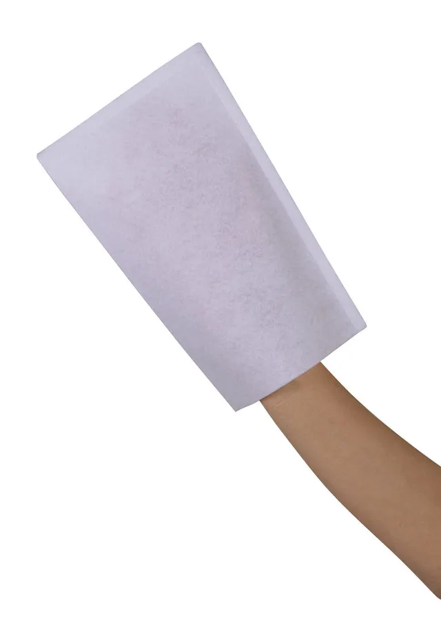 unigloves-arbeitsschutz-einmal-waschhandschuh-wei-50-st-ck image 1