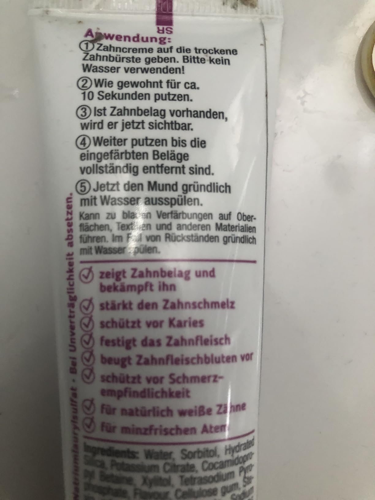 Braucht Gewöhnung